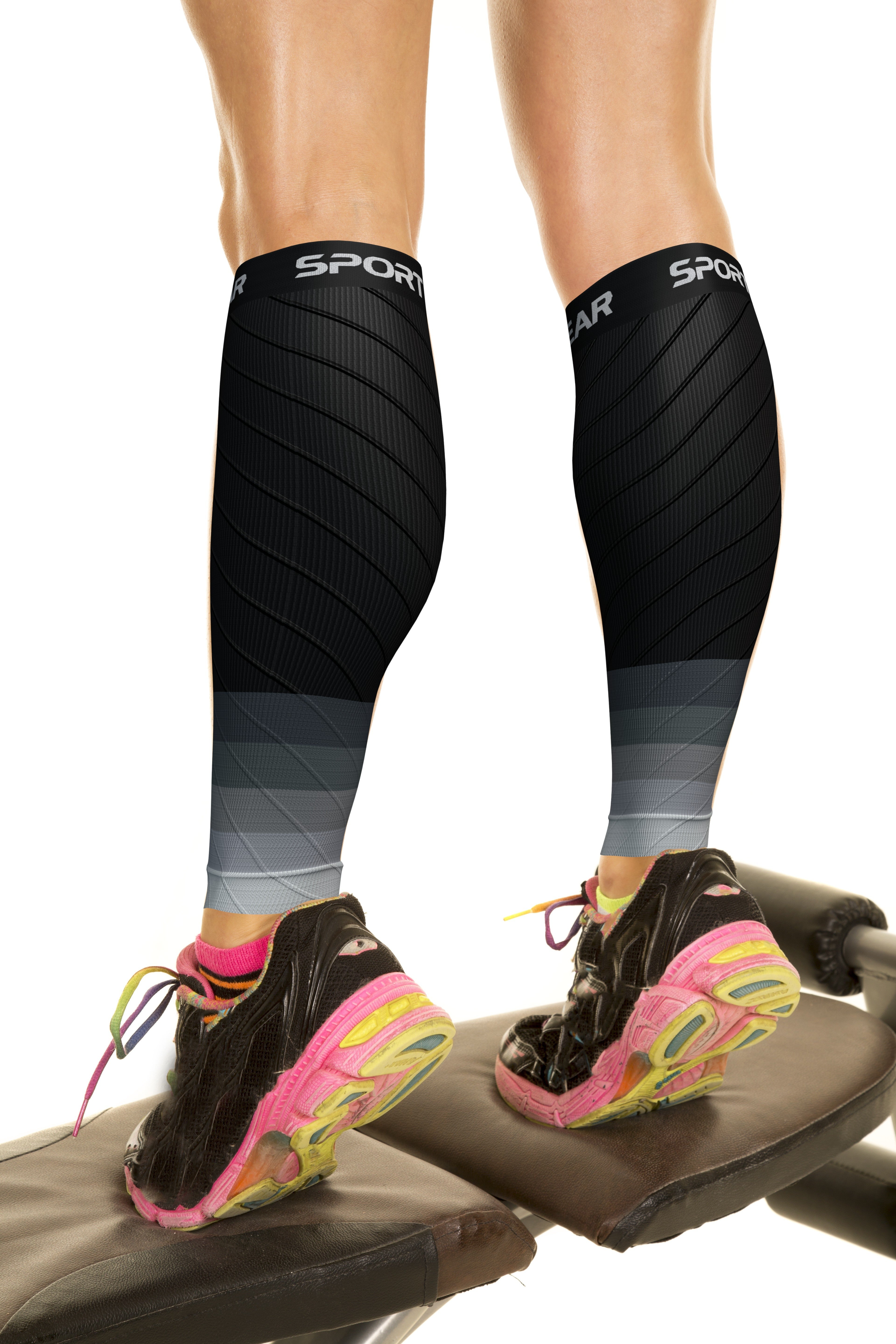 Physix Gear Sport 3 Pairs of Compression Socks for UAE